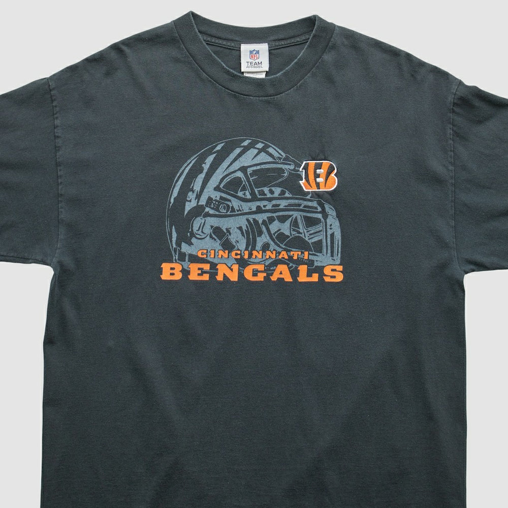 Cincinnati Bengals Team Edition Apparel 2010s T-shirt - Charcoal Vintage sale