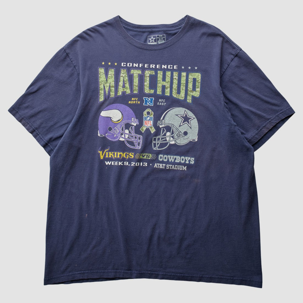 Dallas Cowboys Team Edition Apparel 2013 T-shirt - Navy Vintage outlet