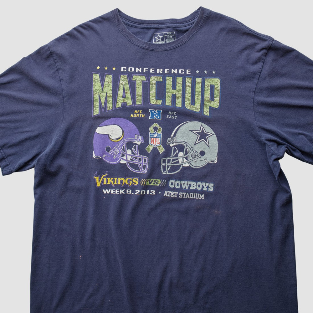 Dallas Cowboys Team Edition Apparel 2013 T-shirt - Navy Vintage outlet