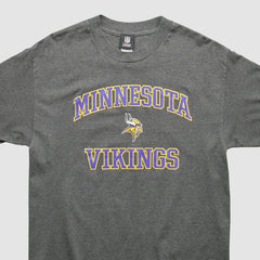 Minnesota Vikings Team Edition Apparel 2010s T-shirt - Dark Heather Gray Vintage for sale