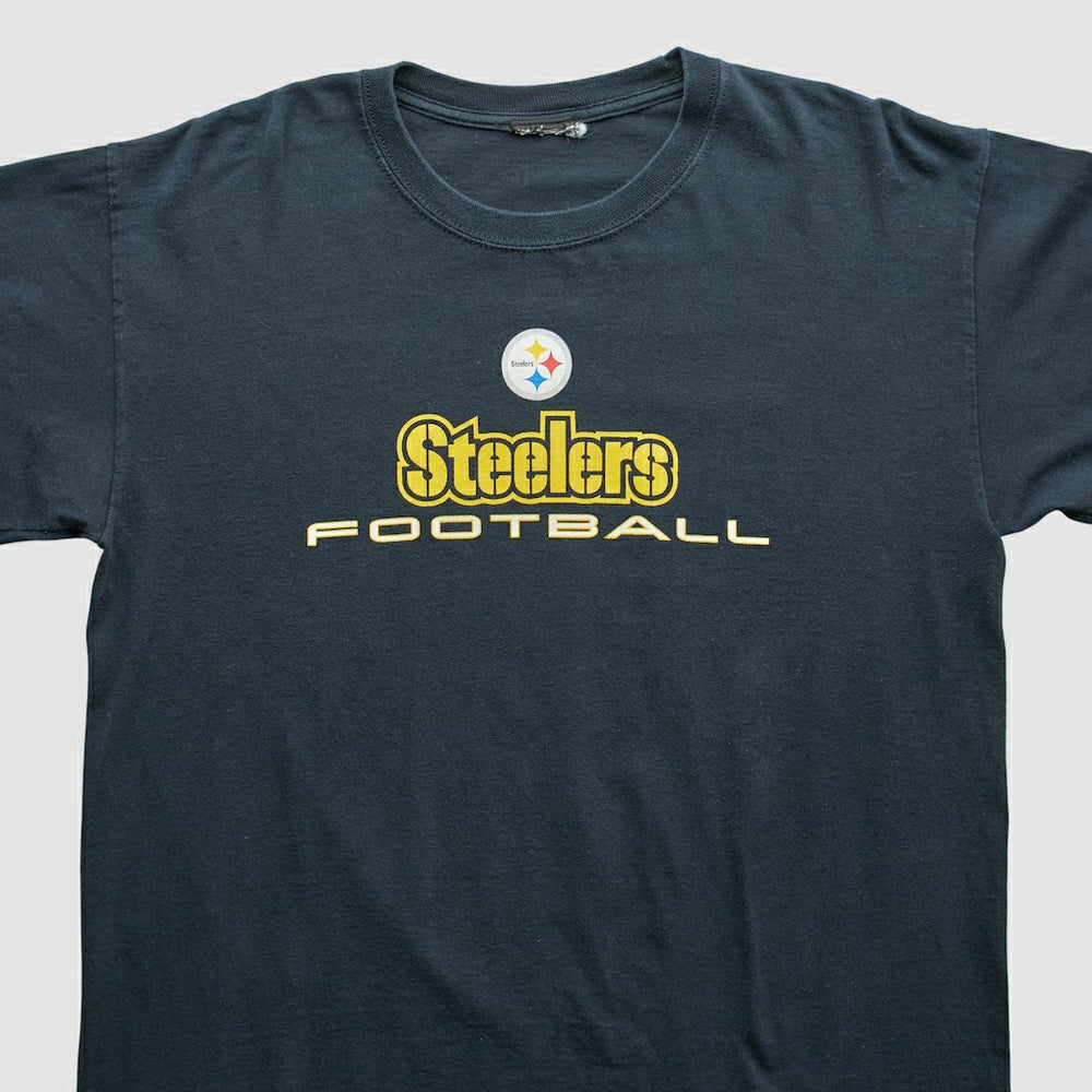 Pittsburgh Steelers NFL 2010s Long Sleeve T-shirt - Navy Vintage cheap