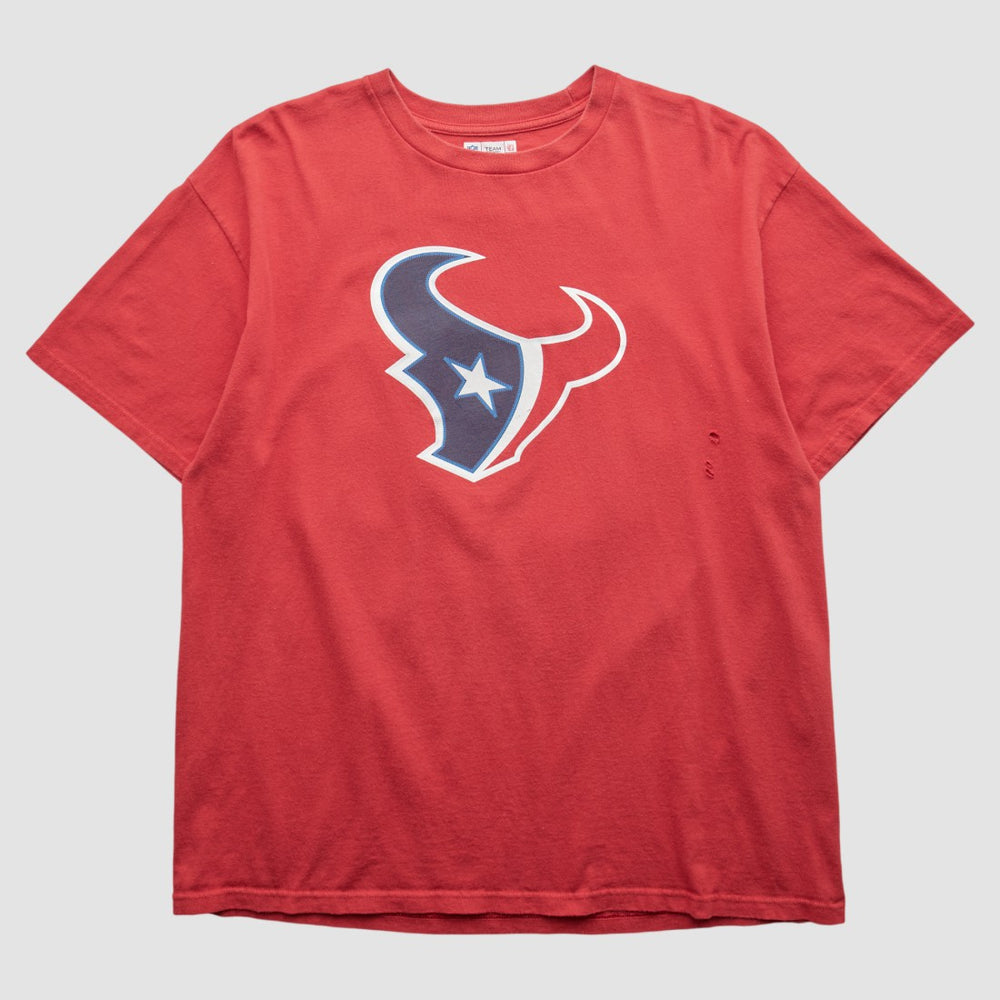 Houston Texans Team Edition Apparel 2000s T-shirt - Red Vintage sale
