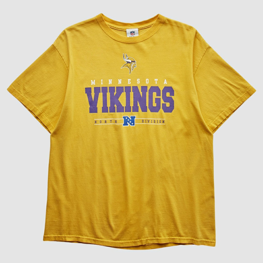 Minnesota Vikings NFL 2010s T-shirt - Yellow Vintage sale