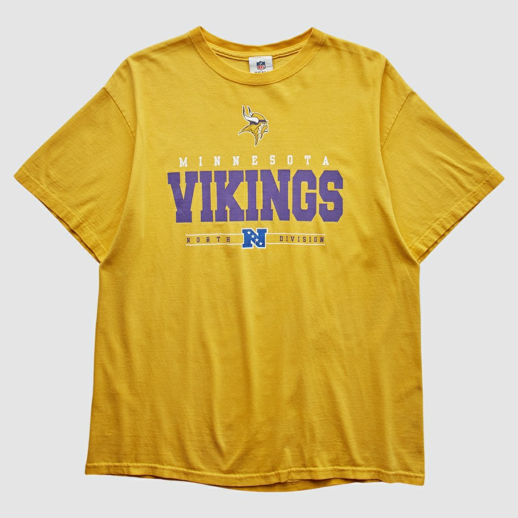 Minnesota Vikings NFL 2010s T-shirt - Yellow Vintage sale