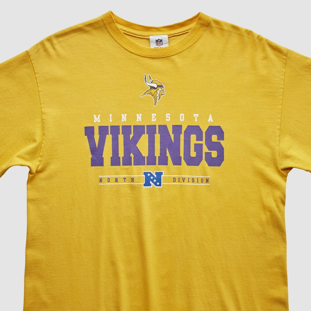 Minnesota Vikings NFL 2010s T-shirt - Yellow Vintage sale