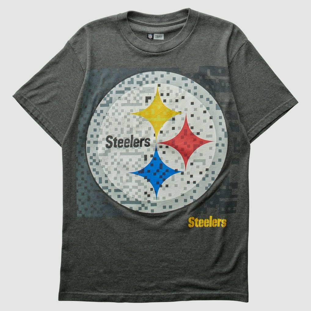Pittsburgh Steelers NFL 2010s T-shirt - Dark Heather Gray Vintage for sale
