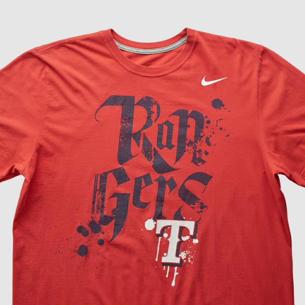 Texas Rangers 2010s T-shirt Red Vintage