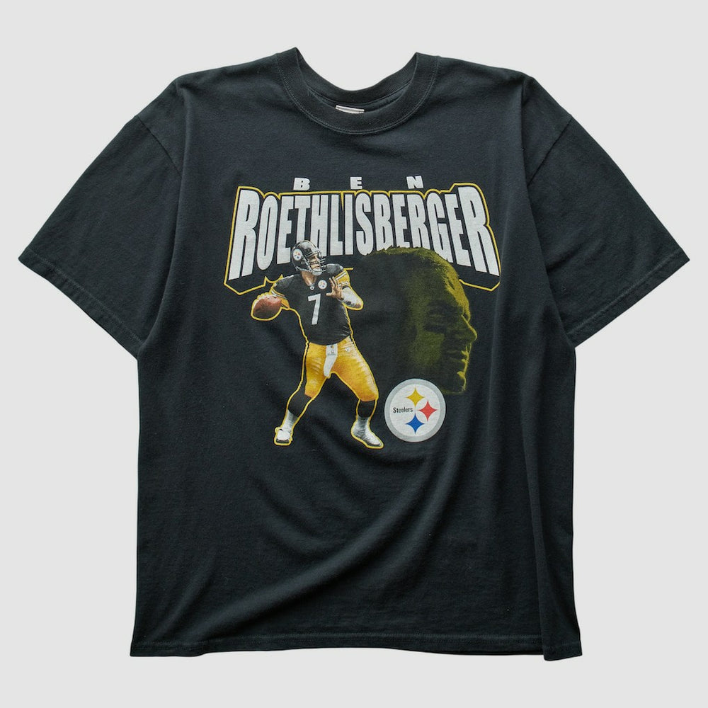 Pittsburgh Steelers NFL 2000s T-shirt - Black Vintage discount
