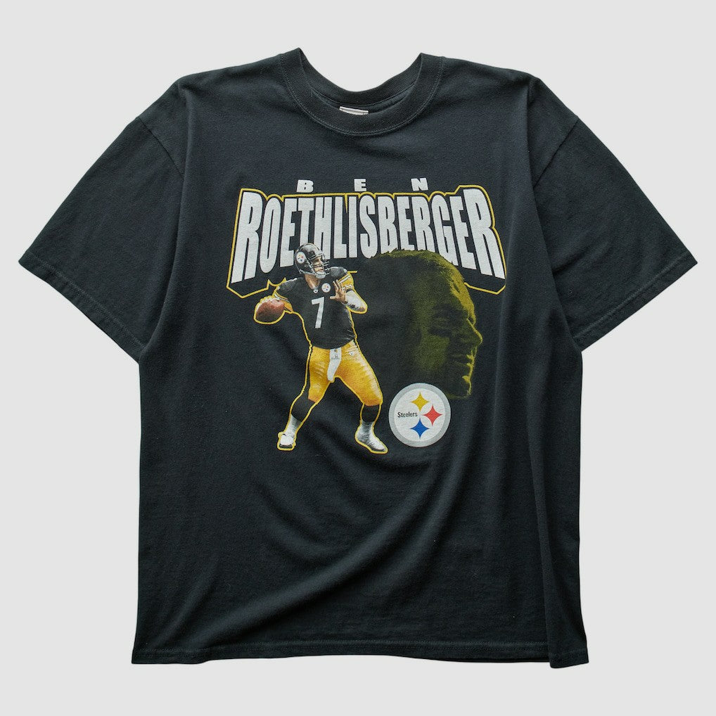 Pittsburgh Steelers NFL 2000s T-shirt - Black Vintage discount
