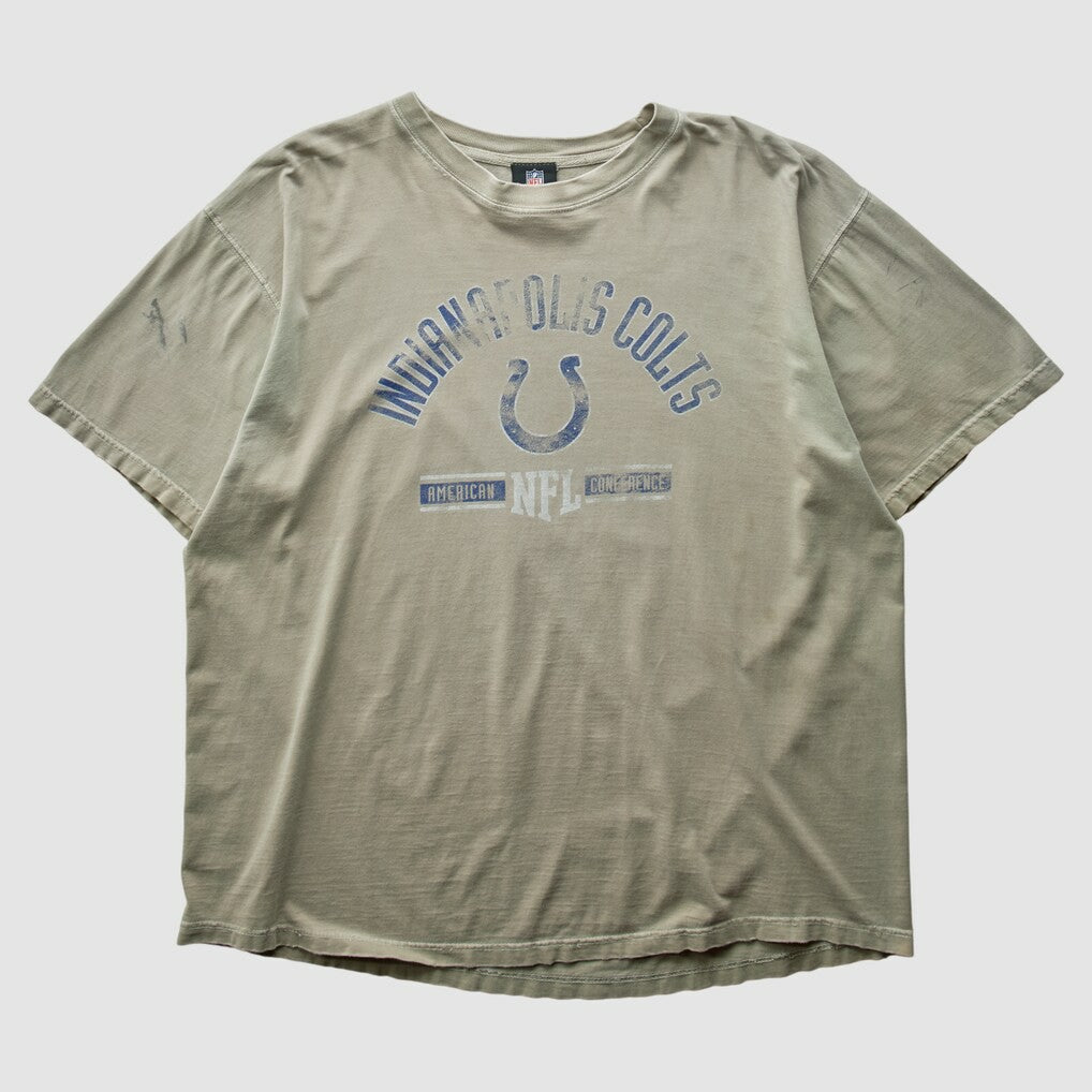 Indianapolis Colts NFL 2010s T-shirt - Brown Vintage cheap