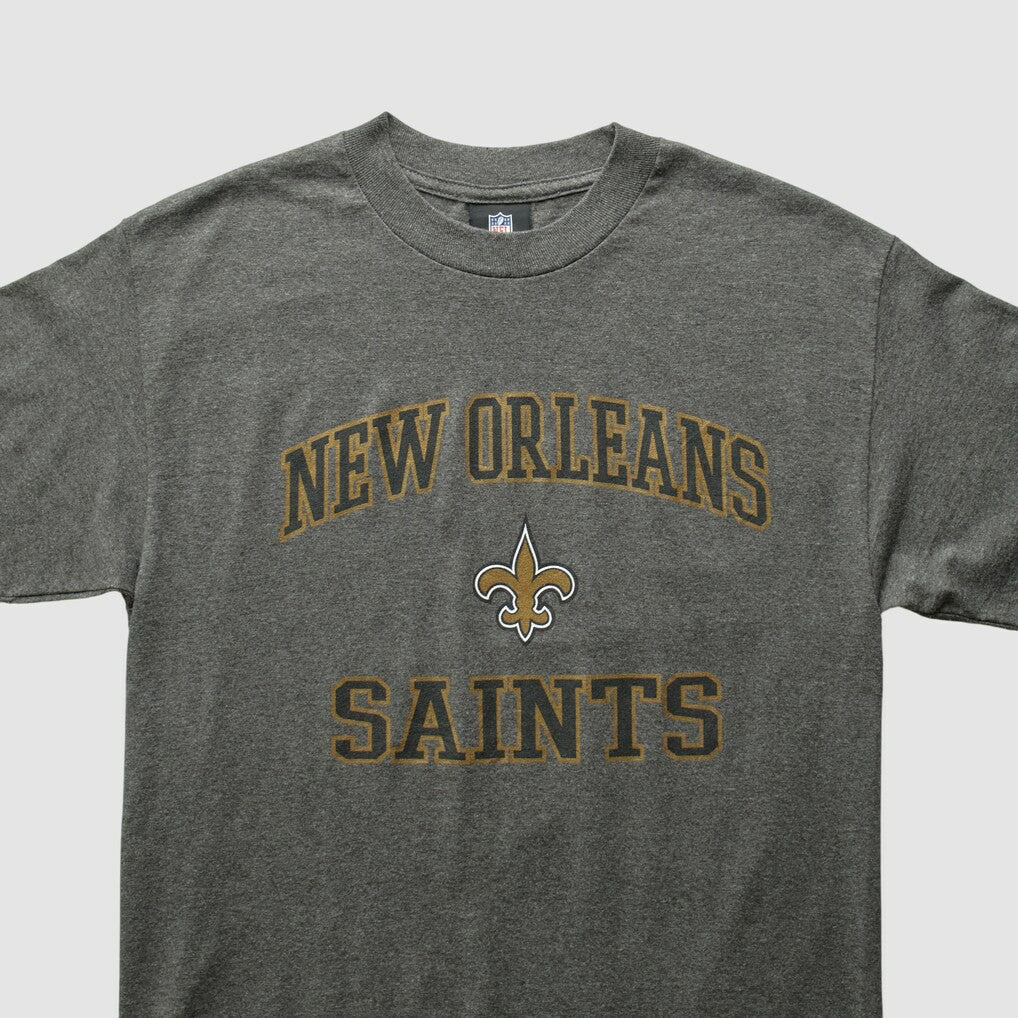 New Orleans Saints NFL 2010s T-shirt - Dark Heather Gray Vintage online