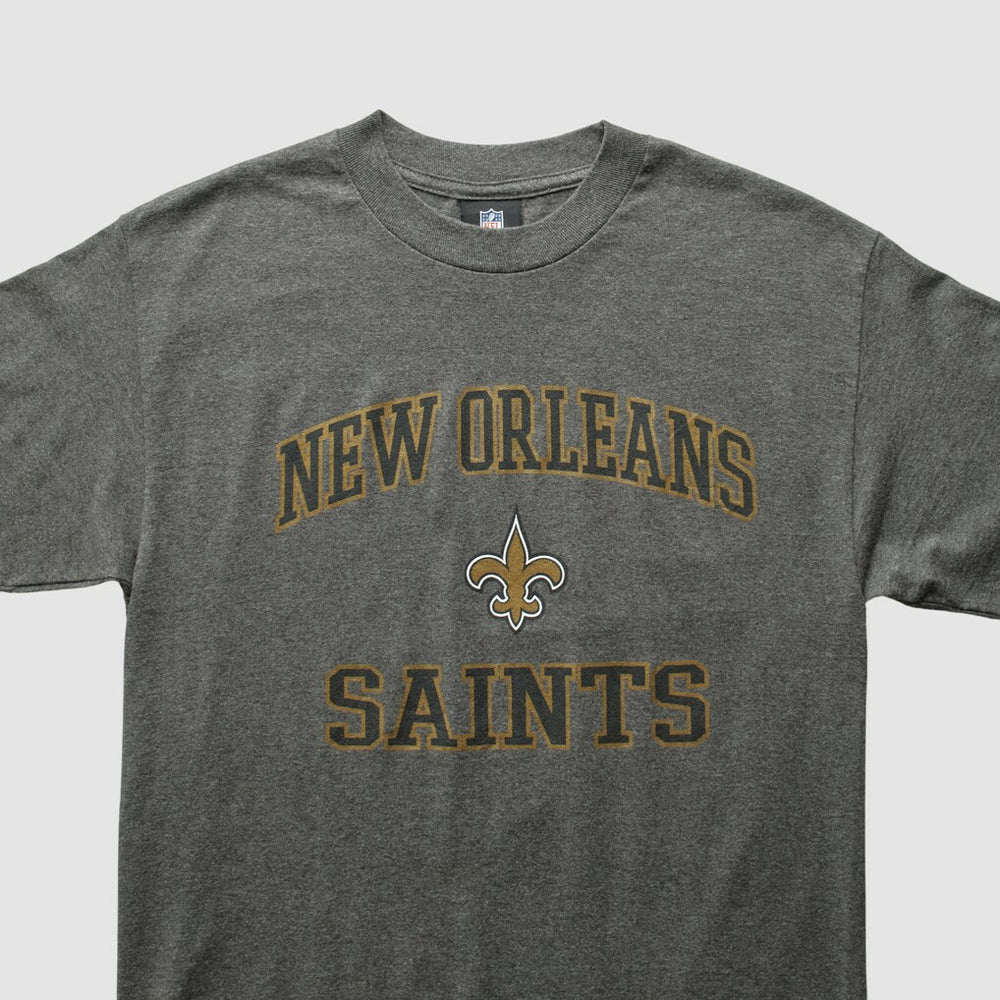 New Orleans Saints NFL 2010s T-shirt - Dark Heather Gray Vintage online