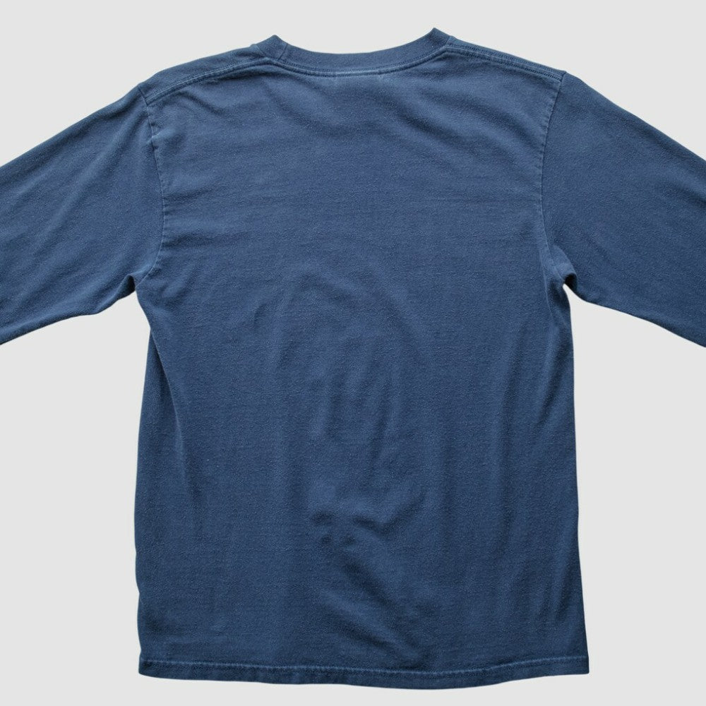 Texas Rangers 2000s Long Sleeve T-shirt Navy Vintage
