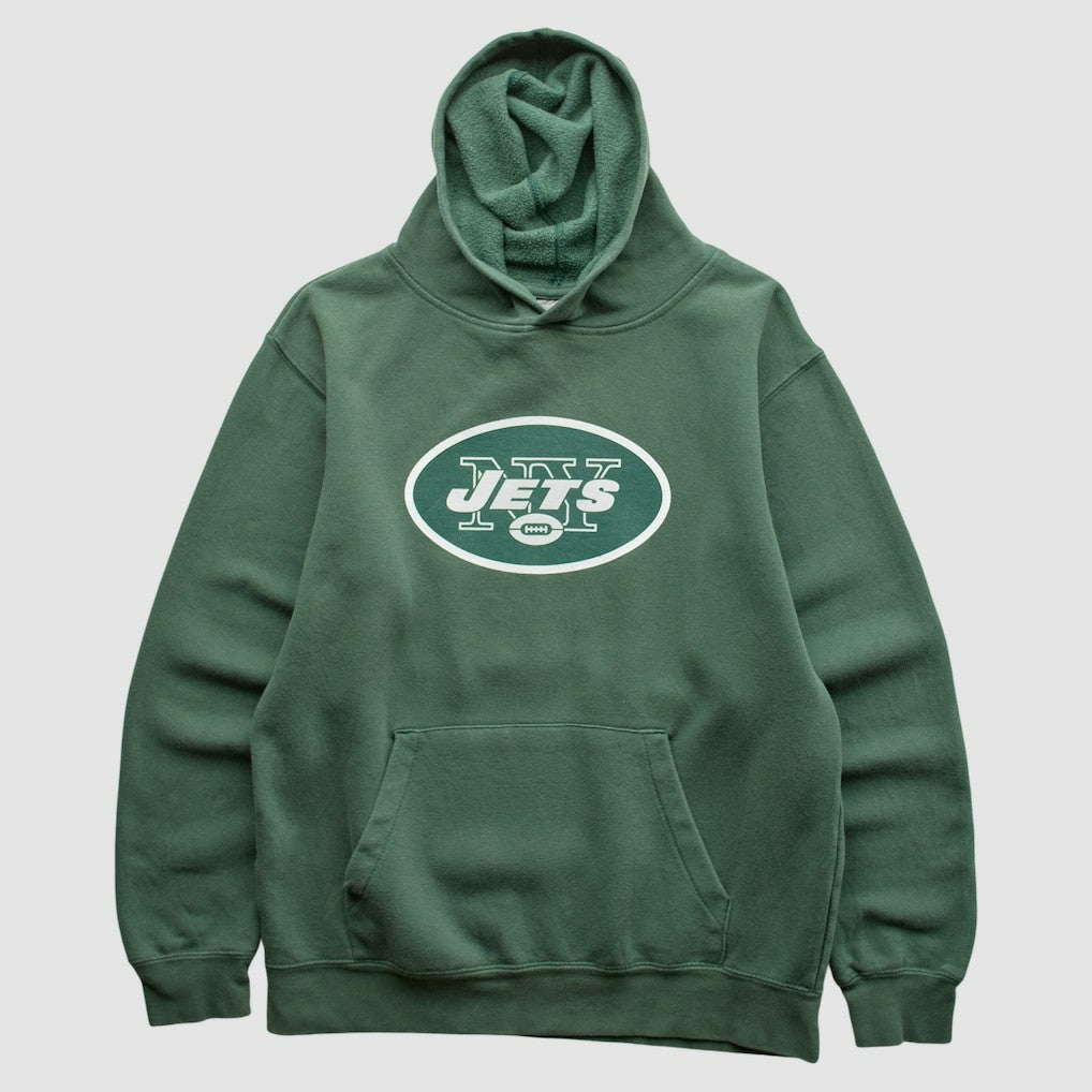 New York Jets NFL 2010s Hooded Sweatshirt - Green Vintage cheap
