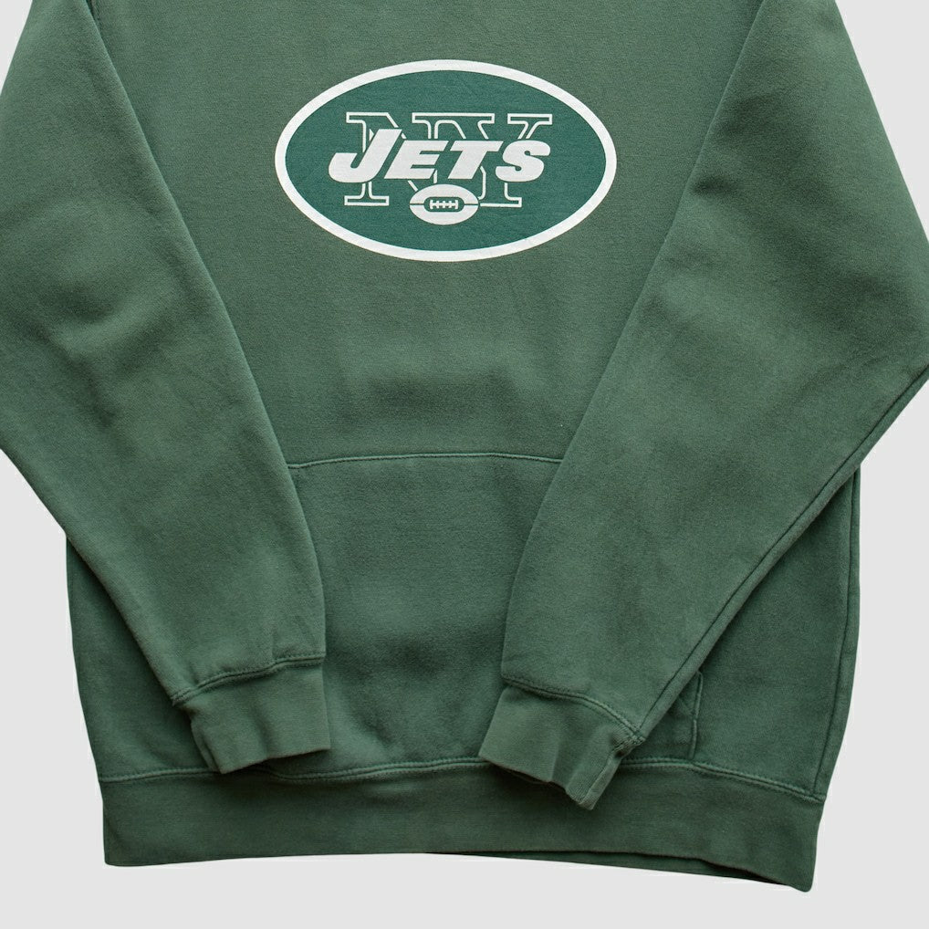 New York Jets NFL 2010s Hooded Sweatshirt - Green Vintage cheap