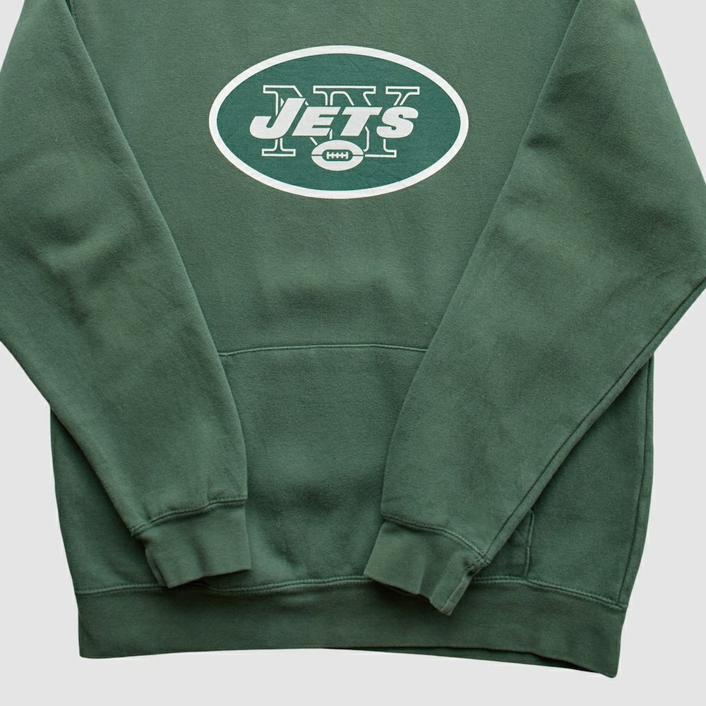 New York Jets NFL 2010s Hooded Sweatshirt - Green Vintage cheap