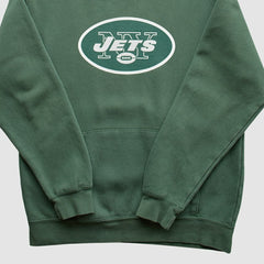 New York Jets NFL 2010s Hooded Sweatshirt - Green Vintage cheap