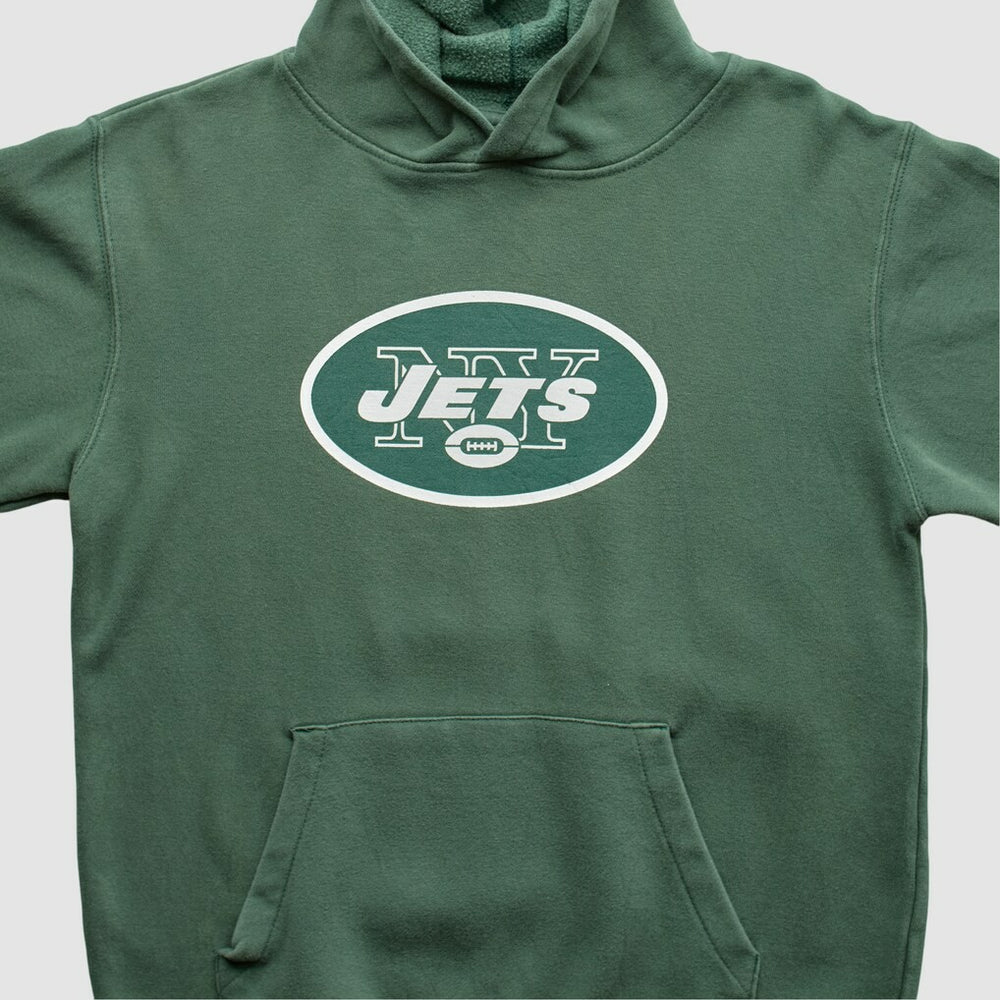 New York Jets NFL 2010s Hooded Sweatshirt - Green Vintage cheap