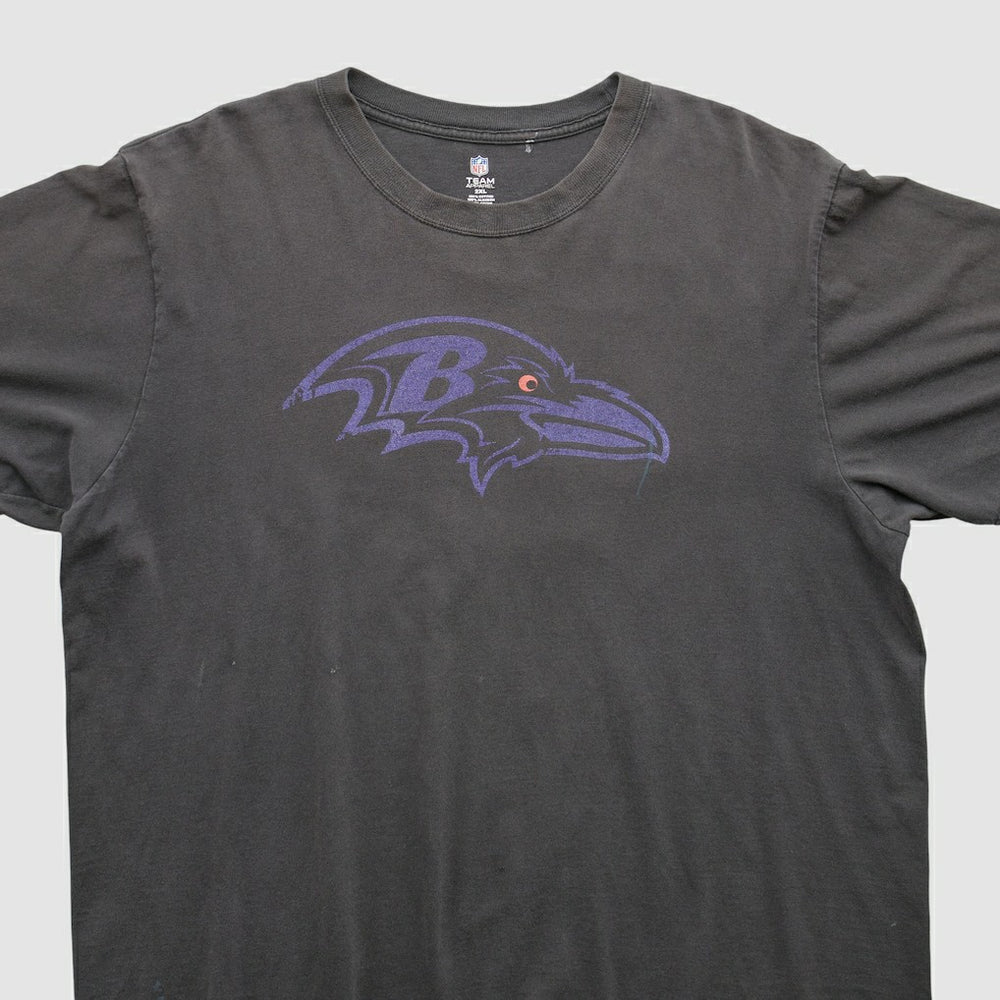 Baltimore Ravens Team Edition Apparel 2000s T-shirt - Black Vintage for sale