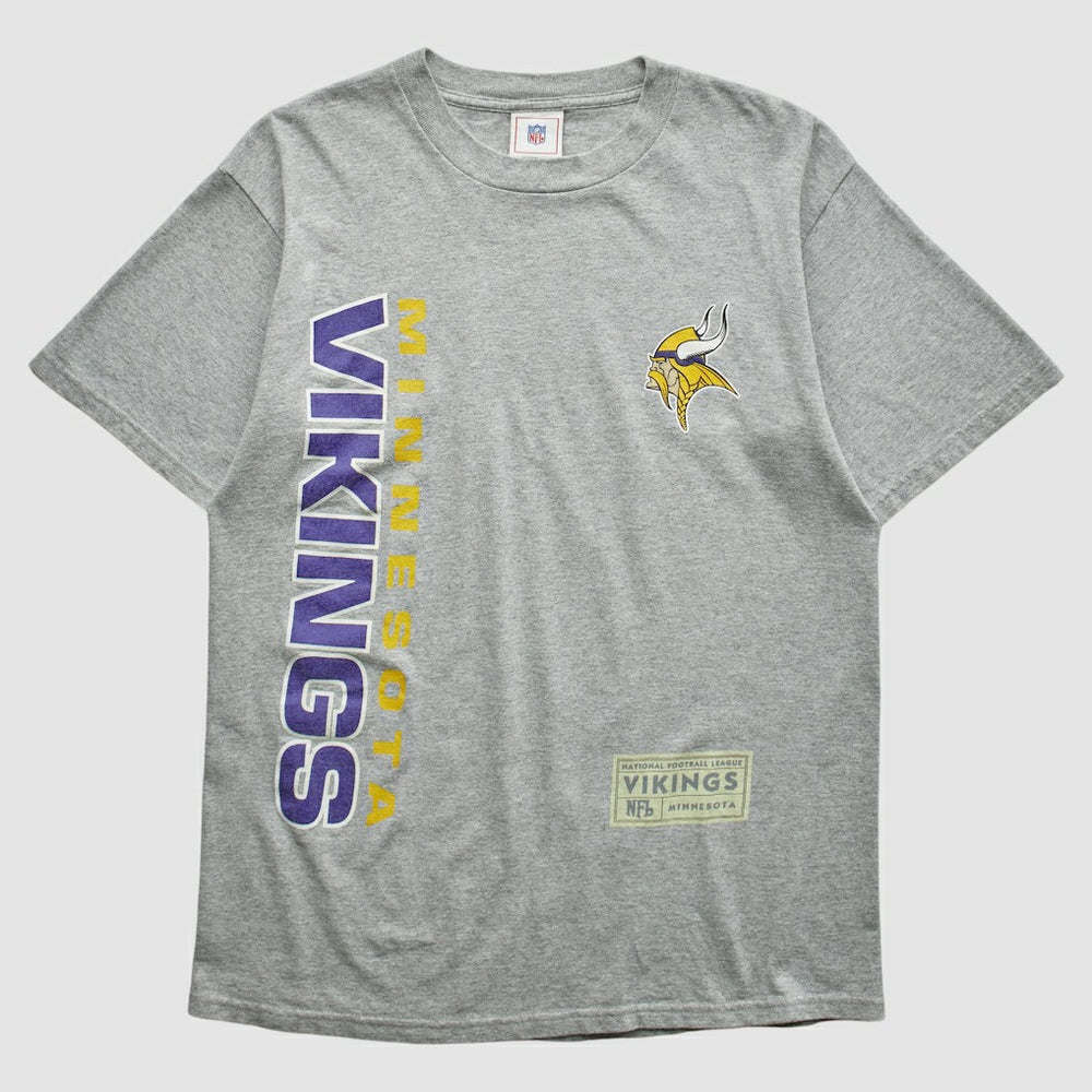 Minnesota Vikings NFL 2000s T-shirt - Heather Gray Vintage outlet