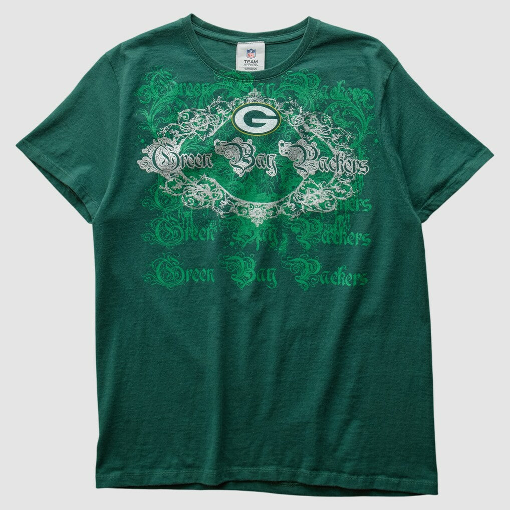 Green Bay Packers NFL 2010s T-shirt - Green Vintage discount