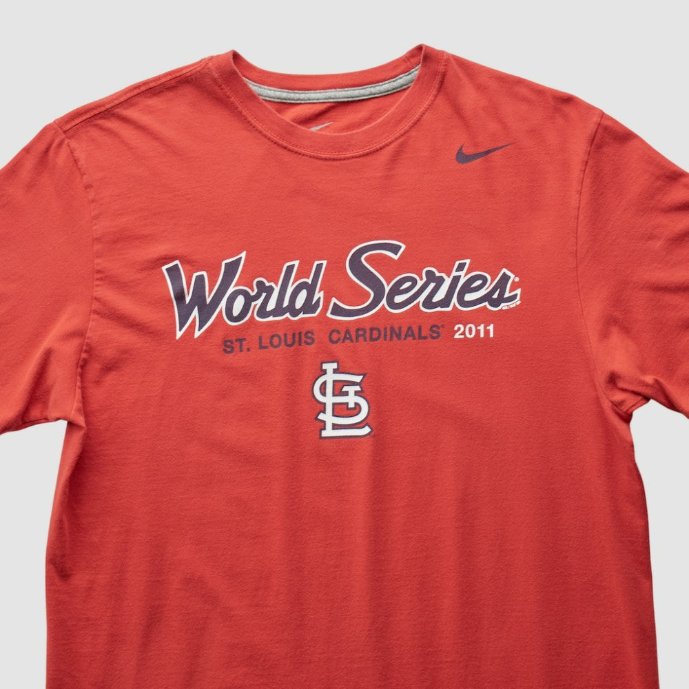 St. Louis Cardinals 2011 T-shirt Red Vintage
