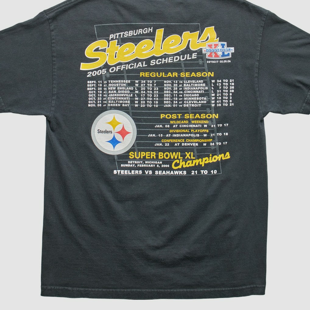Pittsburgh Steelers All Style Apparel & Activewear 2006 T-shirt - Black Vintage online