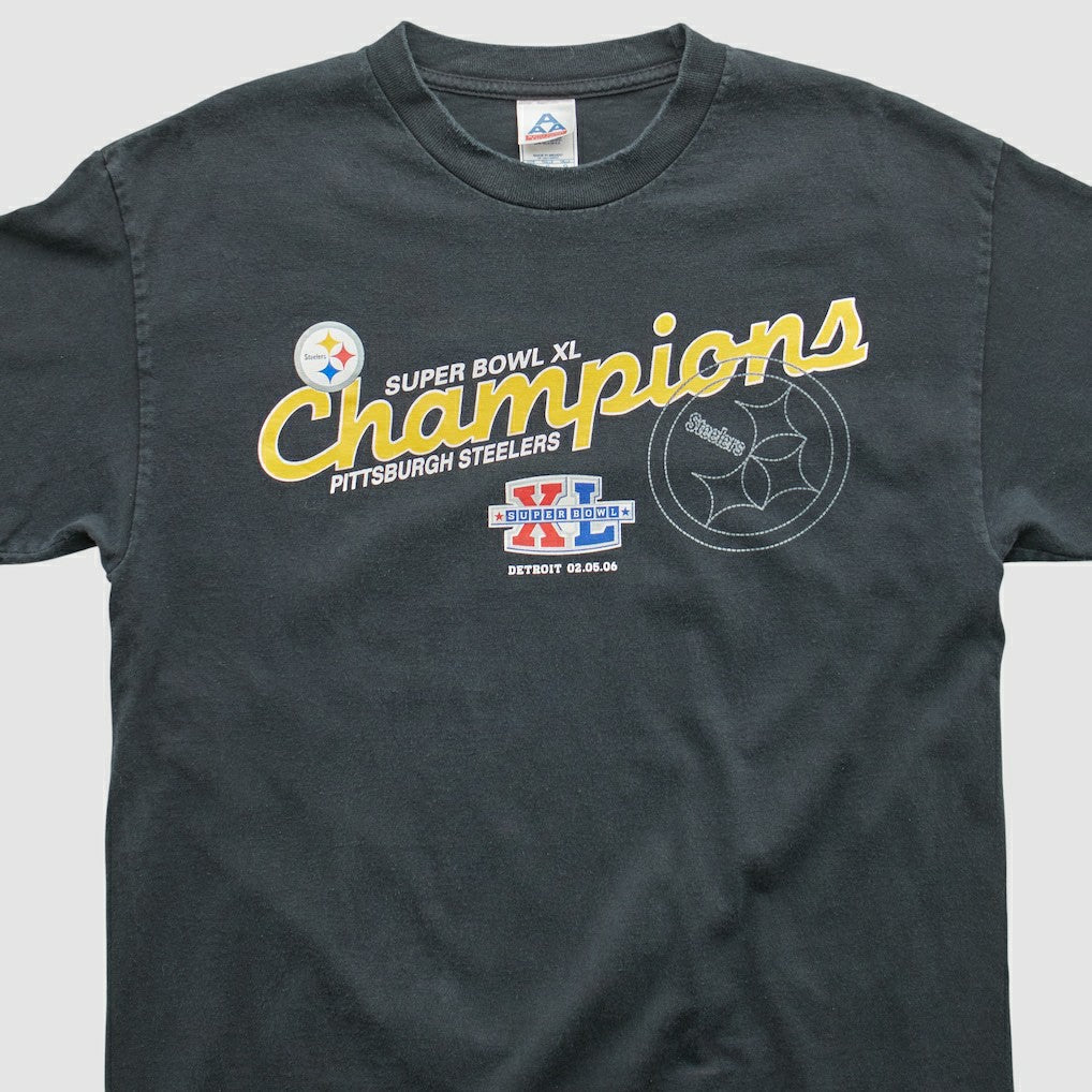 Pittsburgh Steelers All Style Apparel & Activewear 2006 T-shirt - Black Vintage online