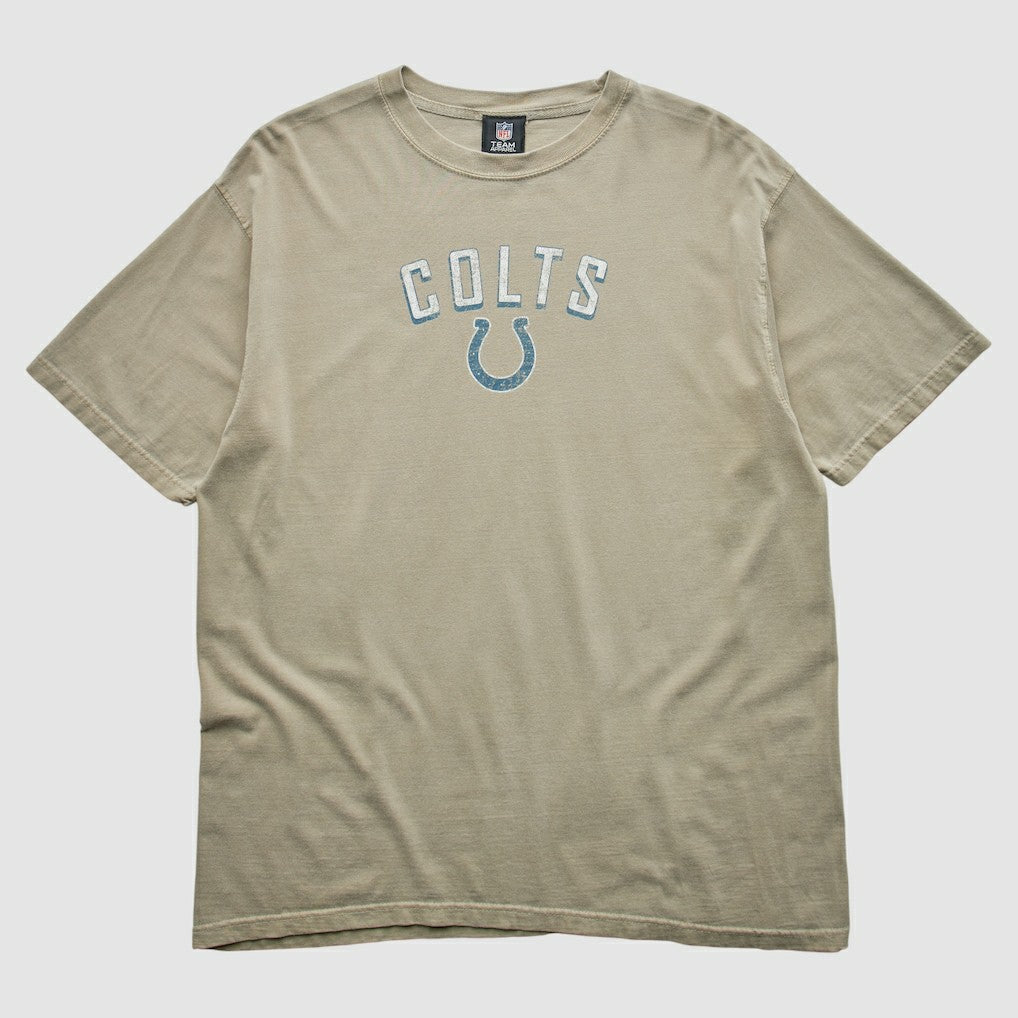 Indianapolis Colts Team Edition Apparel 2010s T-shirt - Tan Vintage on sale