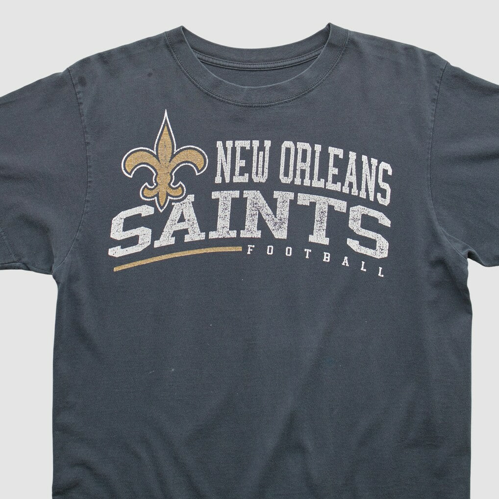 New Orleans Saints Reebok 2000s T-shirt - Black Vintage for sale