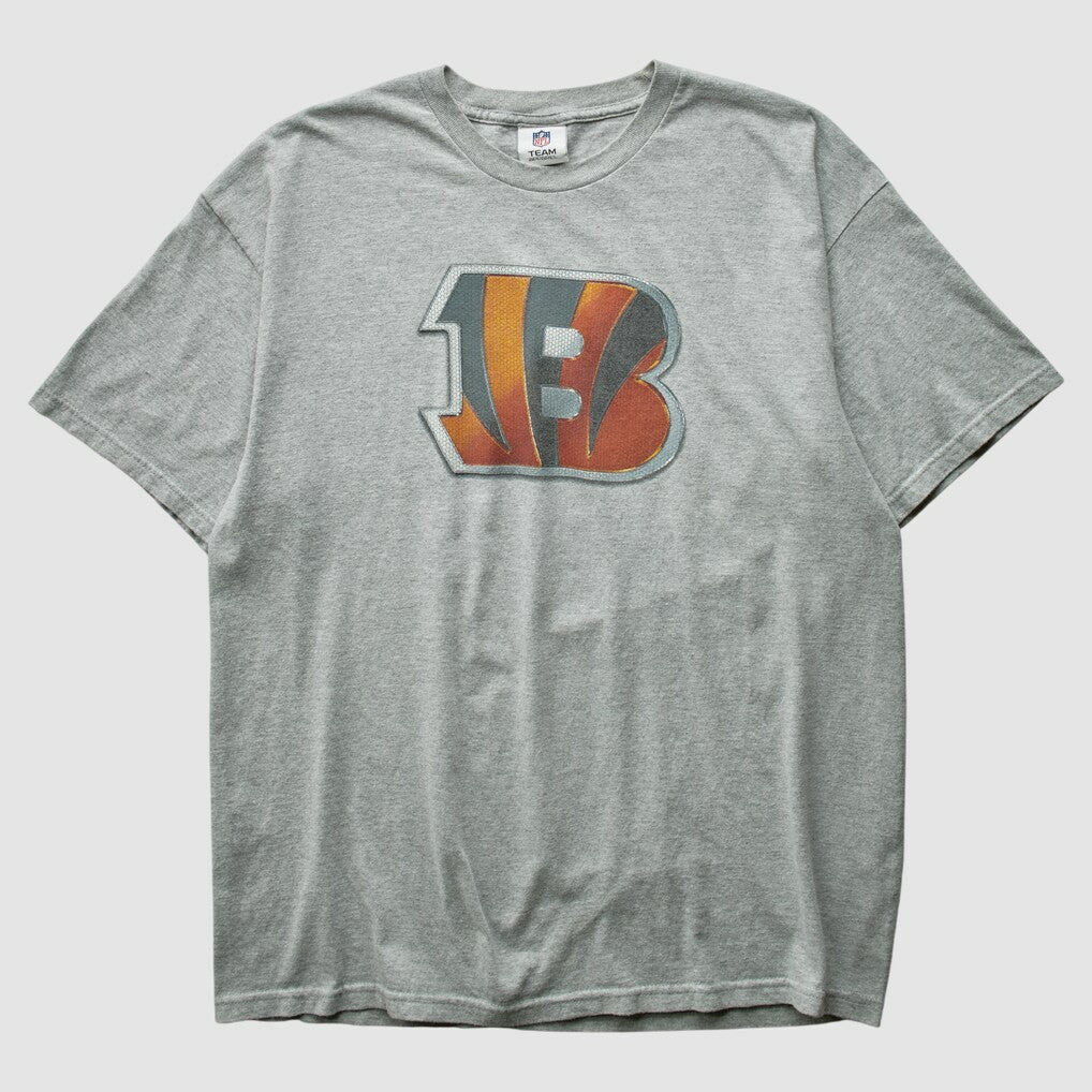 Cincinnati Bengals NFL 2010s T-shirt - Heather Gray Vintage discount