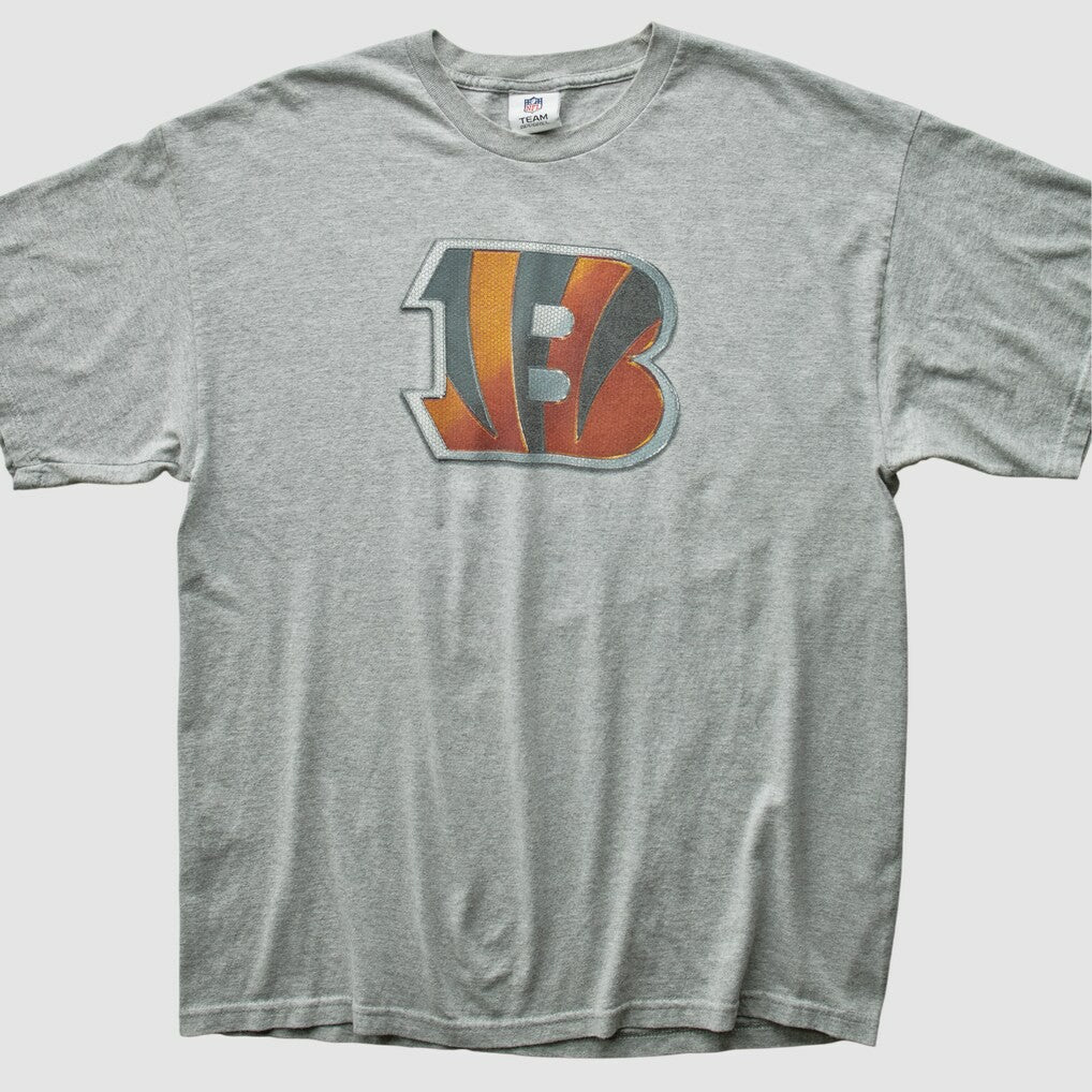 Cincinnati Bengals NFL 2010s T-shirt - Heather Gray Vintage discount