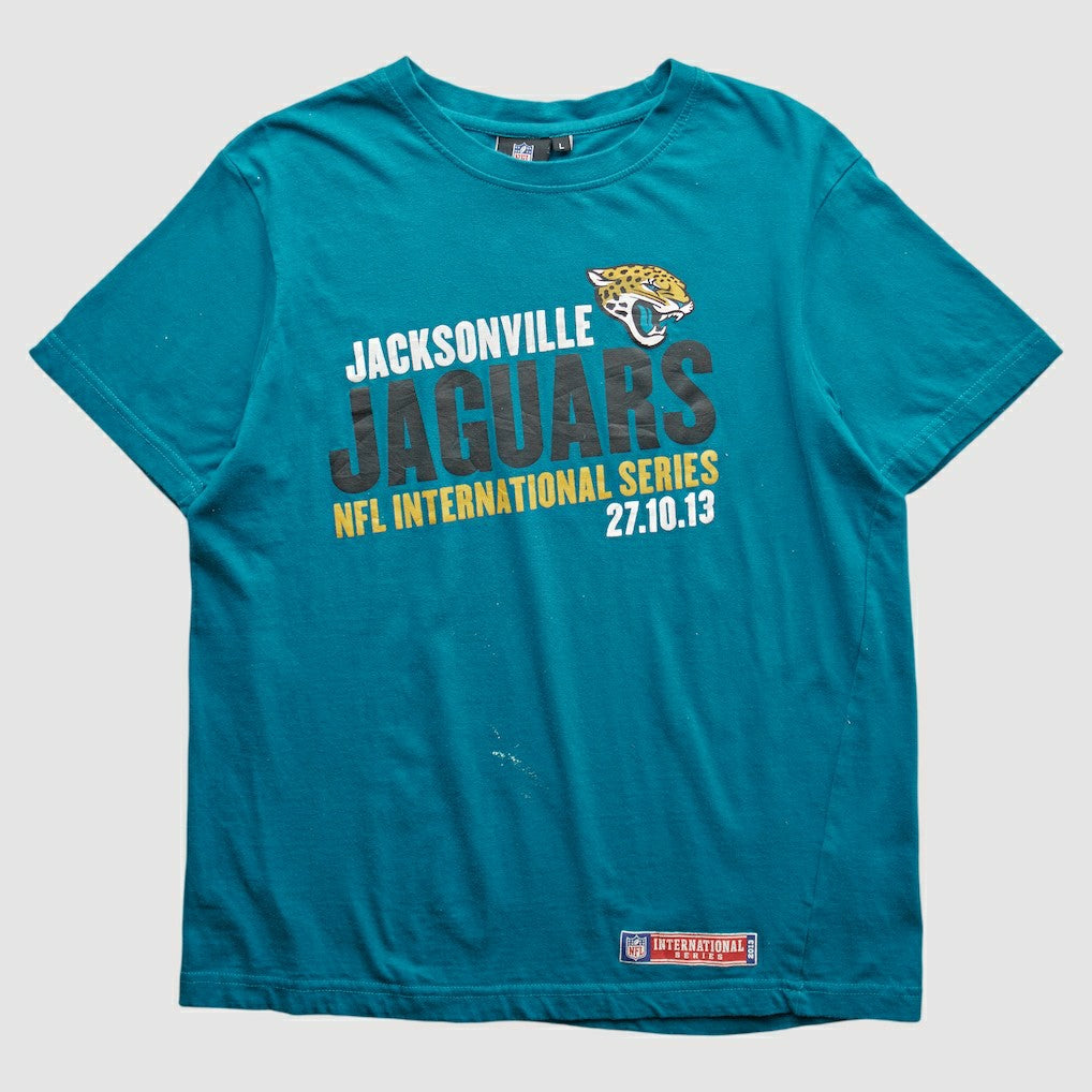 Jacksonville Jaguars NFL 2013 T-shirt - Teal Vintage discount