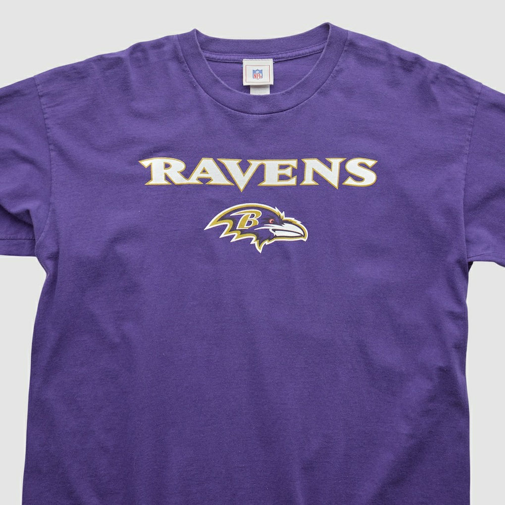 Baltimore Ravens NFL 2000s Long Sleeve T-shirt - Purple Vintage cheap