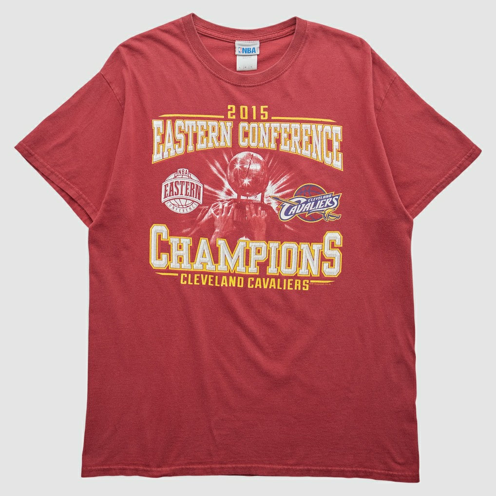 Cleveland Cavaliers NBA 2015 T-shirt sale - Maroon Vintage discount