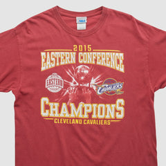 Cleveland Cavaliers NBA 2015 T-shirt sale - Maroon Vintage discount
