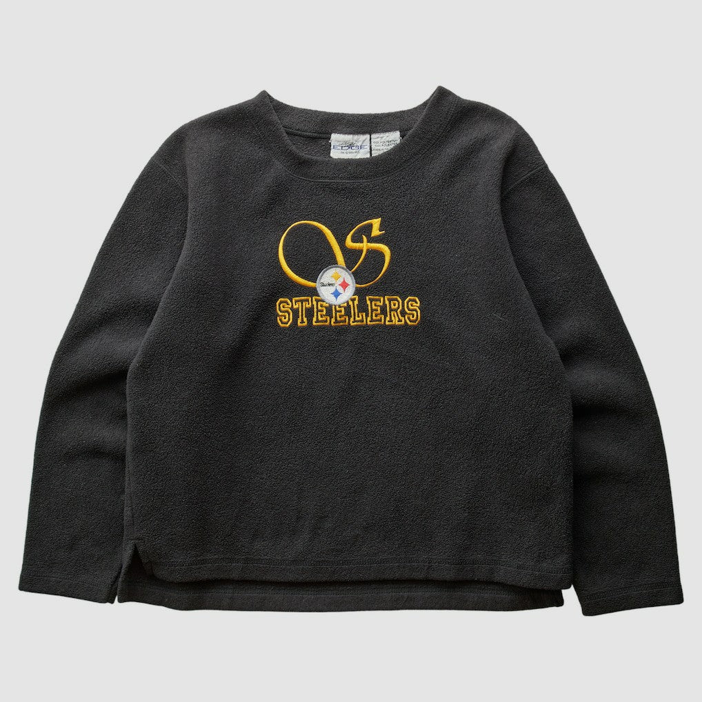 Pittsburgh Steelers Pro Edge 2000s Pullover Sweatshirt - Black Vintage online