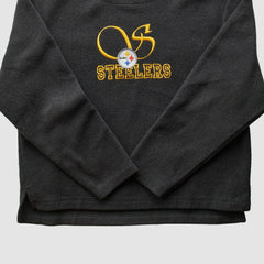 Pittsburgh Steelers Pro Edge 2000s Pullover Sweatshirt - Black Vintage online