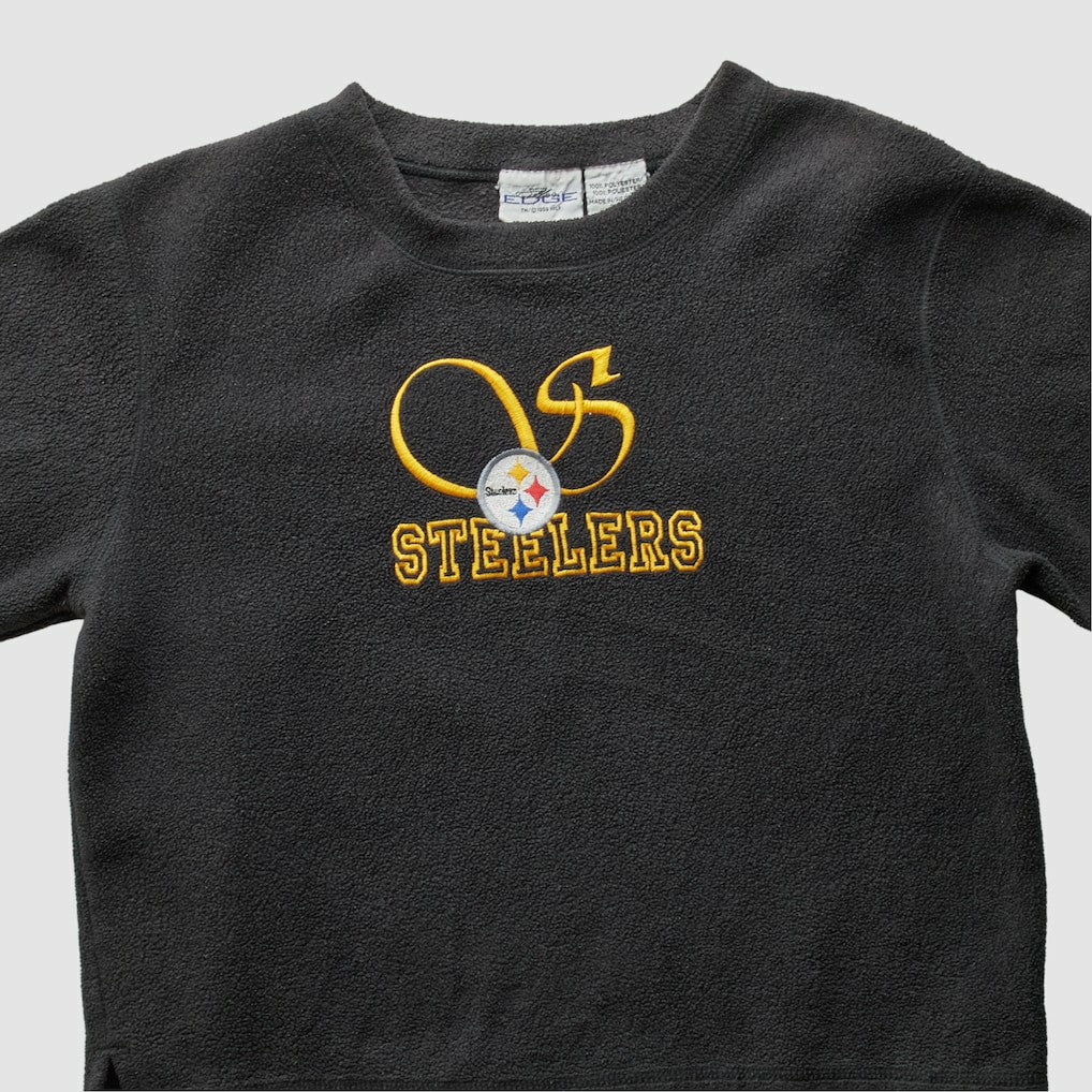 Pittsburgh Steelers Pro Edge 2000s Pullover Sweatshirt - Black Vintage online