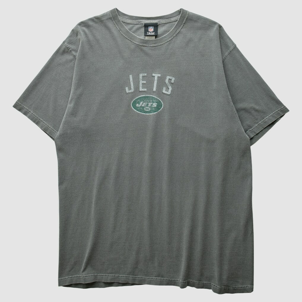 New York Jets NFL 2010s T-shirt - Gray Vintage discount