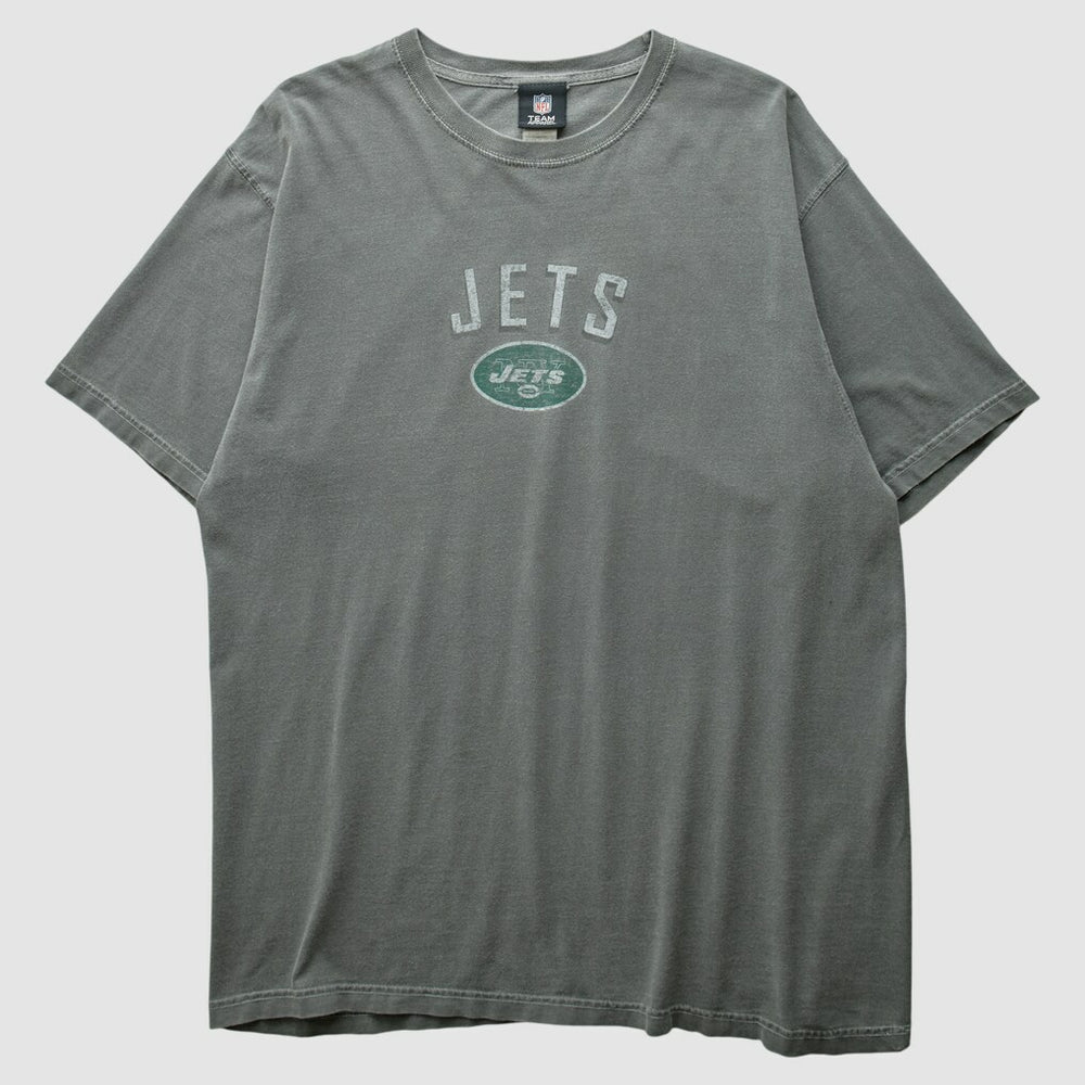New York Jets NFL 2010s T-shirt - Gray Vintage discount