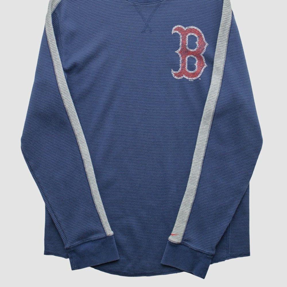 Boston Red Sox 2000s Long Sleeve T-shirt Navy Vintage