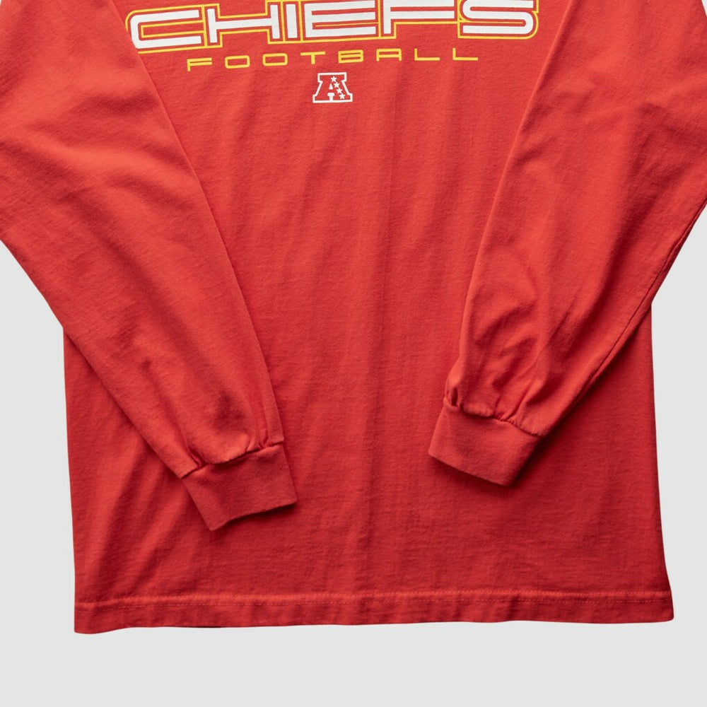 Kansas City Chiefs NFL 2000s Long Sleeve T-shirt - Red Vintage online