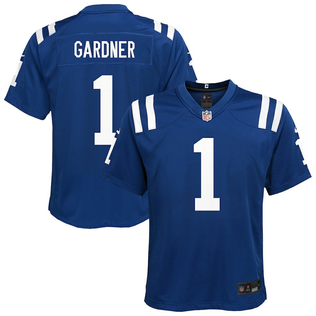 Ahmad Sauce Gardner Indianapolis Colts Youth Home Game Jersey - Blue discount