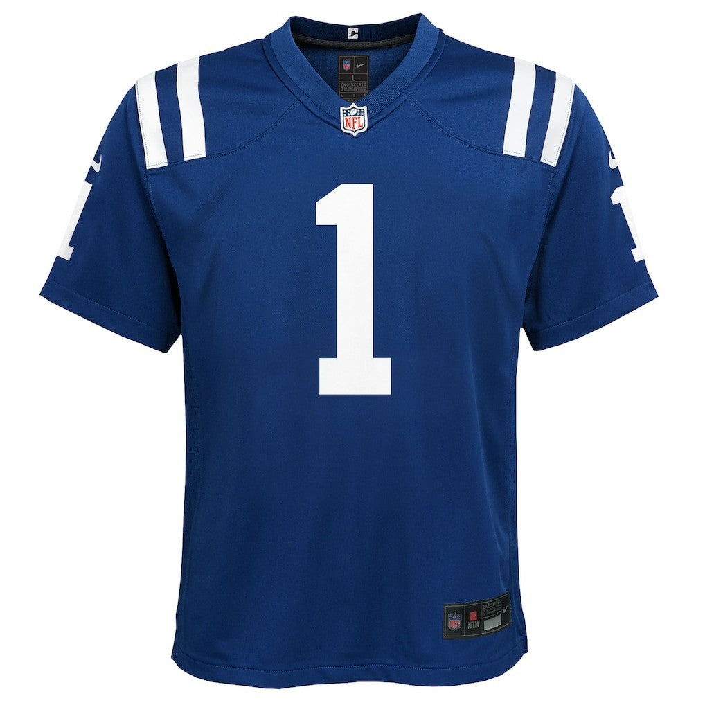 Ahmad Sauce Gardner Indianapolis Colts Youth Home Game Jersey - Blue discount