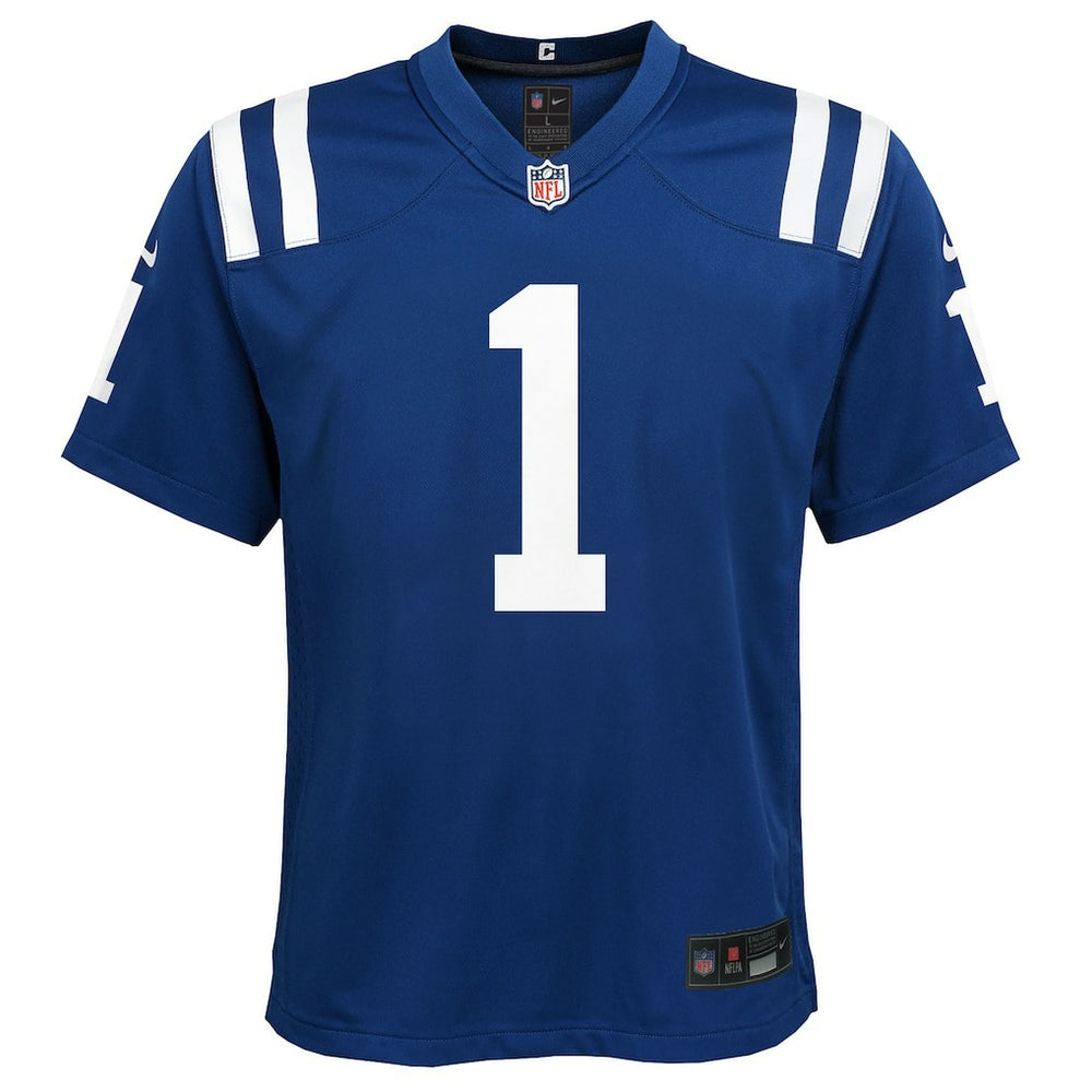 Ahmad Sauce Gardner Indianapolis Colts Youth Home Game Jersey - Blue discount