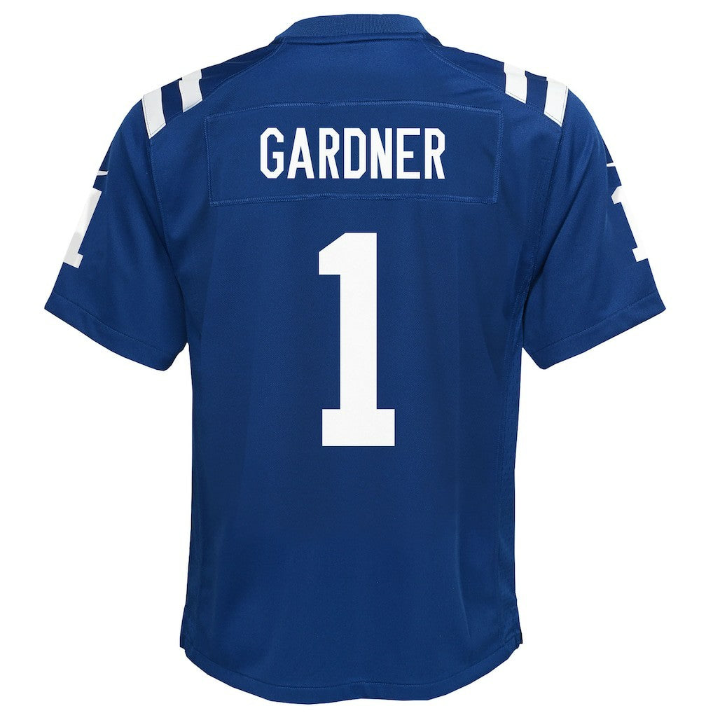 Ahmad Sauce Gardner Indianapolis Colts Youth Home Game Jersey - Blue discount