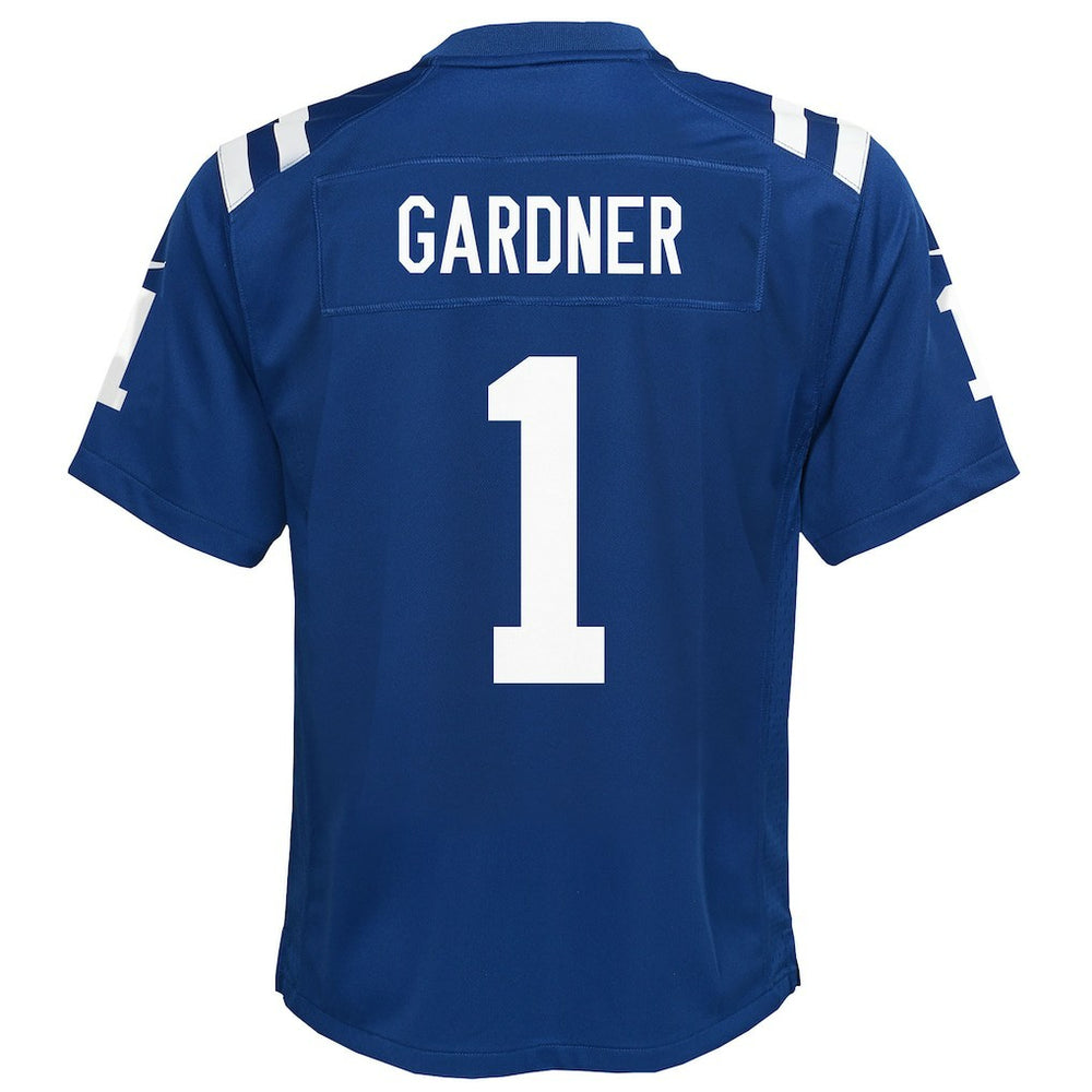 Ahmad Sauce Gardner Indianapolis Colts Youth Home Game Jersey - Blue discount