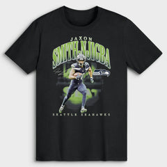 Jaxon Smith-Njigba Seattle Seahawks Player Hype T-Shirt - Black outlet
