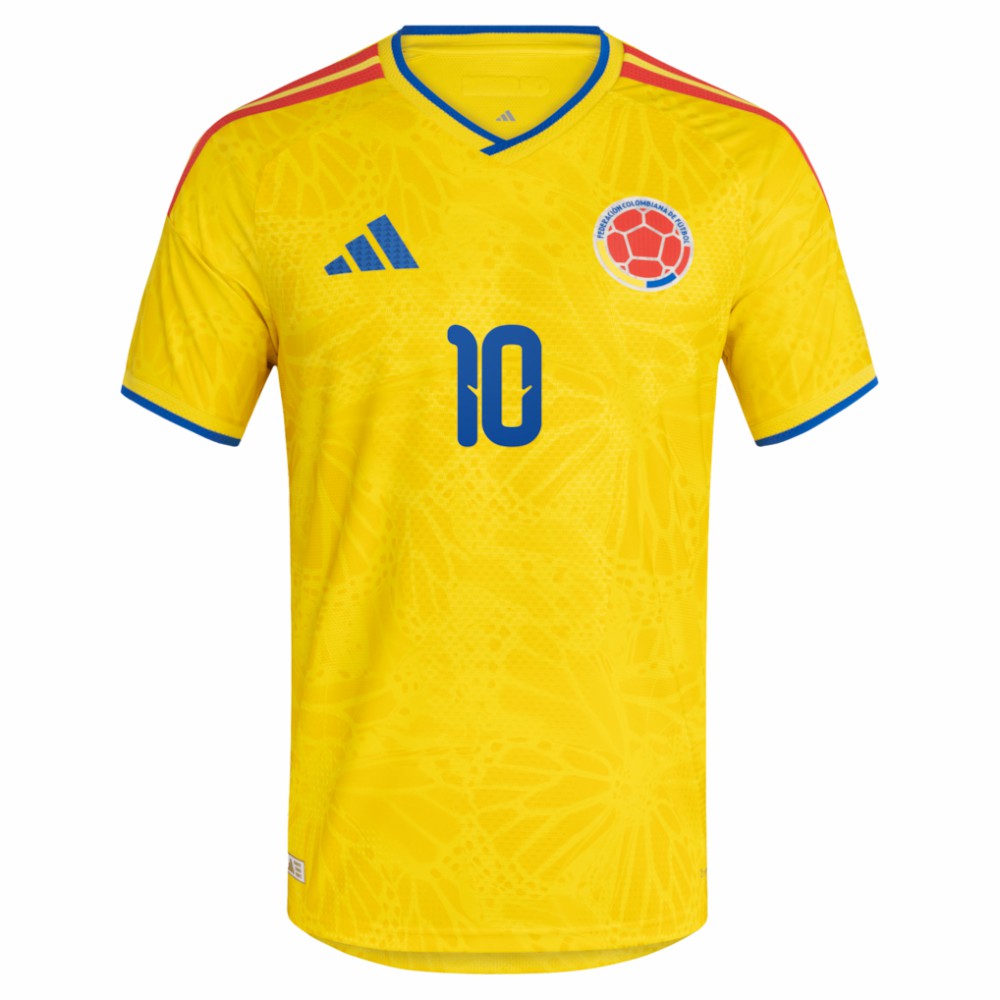 James Rodriguez Colombia National Team 2026 Home Jersey - Yellow shop